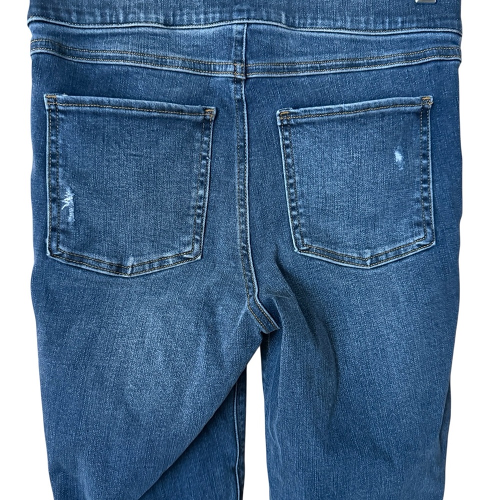 SPANX Distressed Ankle Skinny Jeans in Medium Wash women’s sz Small new nwt - Picture 8 of 13